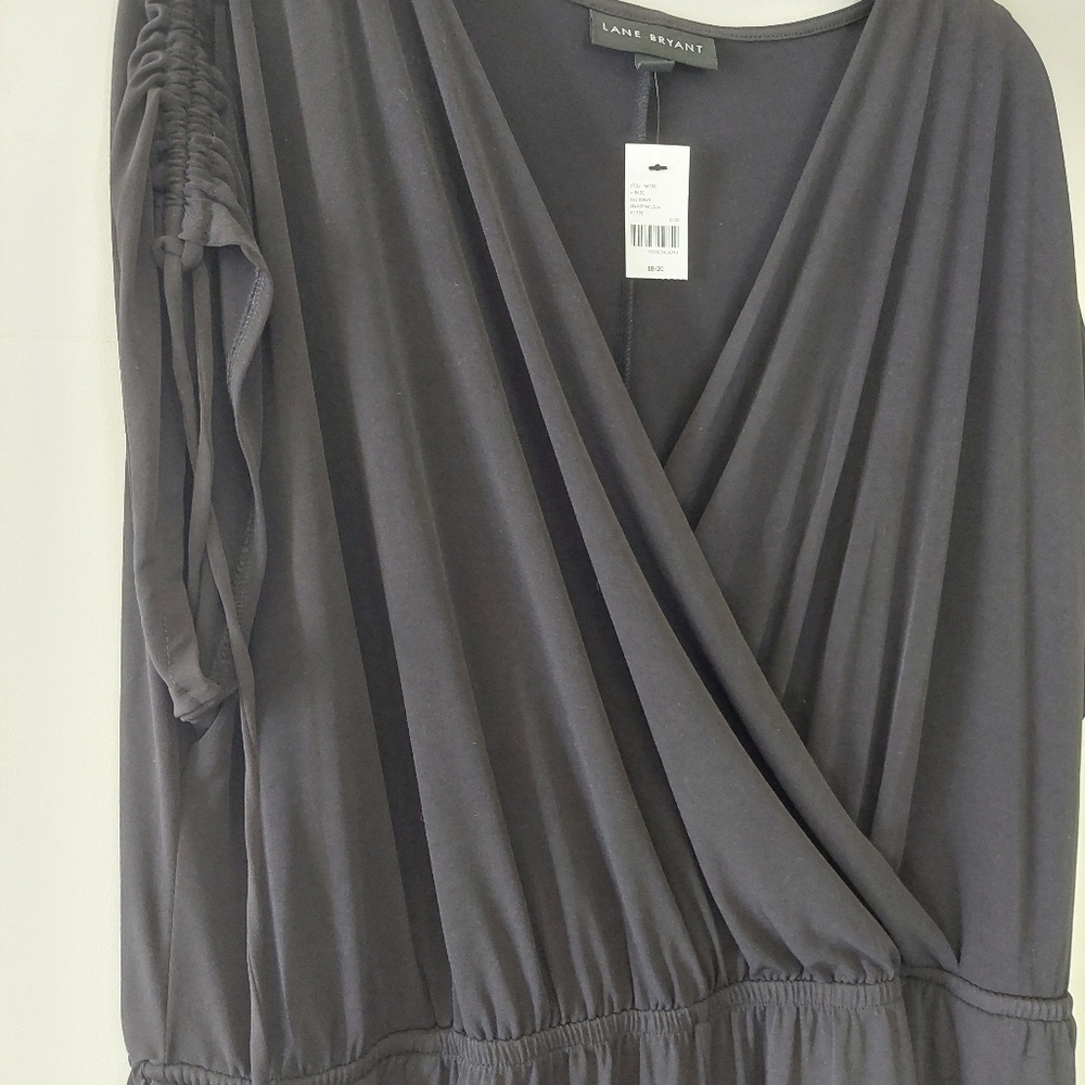 Lane Bryant black jumpsuit